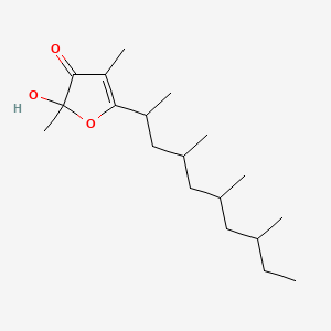 molecular formula C19H34O3 B1667630 AS-183 CAS No. 147317-12-2