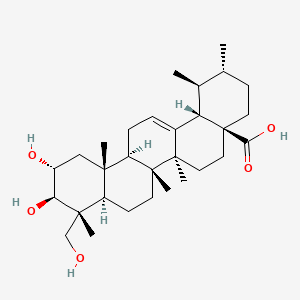 molecular formula C30H48O5 B1667634 Asiatic acid CAS No. 464-92-6