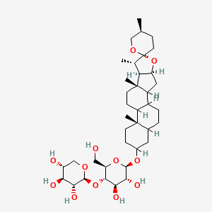 molecular formula C38H62O12 B1667641 Aspafilioside A CAS No. 72947-73-0