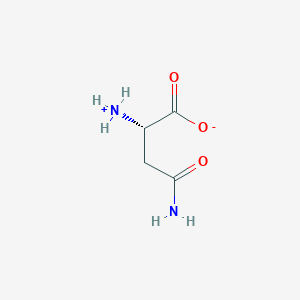 molecular formula C4H8N2O3 B1667644 Asparagine CAS No. 70-47-3