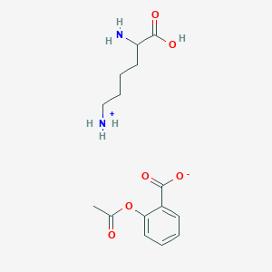 molecular formula C15H22N2O6 B1667646 Lysine acetylsalicylate CAS No. 62952-06-1