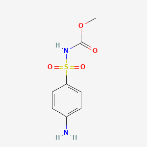 molecular formula C8H10N2O4S B1667650 Asulam CAS No. 3337-71-1