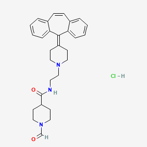 molecular formula C29H34ClN3O2 B1667653 AT-1015 anhydrous CAS No. 190508-50-0