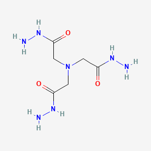 molecular formula C6H15N7O3 B1667657 Nitrazine CAS No. 80155-82-4