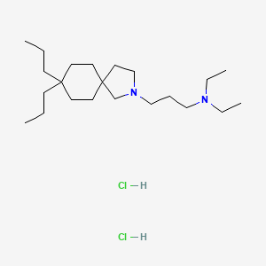 molecular formula C22H46Cl2N2 B1667674 Atiprimod dihydrochloride CAS No. 130065-61-1
