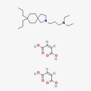 molecular formula C30H52N2O8 B1667675 Atiprimod dimaleate CAS No. 183063-72-1