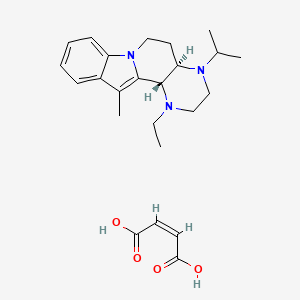 molecular formula C24H33N3O4 B1667677 Atiprosin Maleate CAS No. 89303-64-0