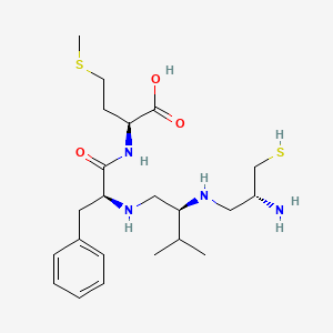 molecular formula C22H38N4O3S2 B1667691 B581 CAS No. 149759-96-6