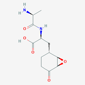 molecular formula C12H18N2O5 B1667699 Bacilysin CAS No. 29393-20-2