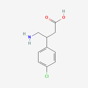 molecular formula C10H12ClNO2 B1667701 Baclofen CAS No. 1134-47-0