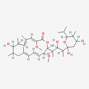 molecular formula C35H58O9 B1667706 Bafilomycin A1 CAS No. 88899-55-2