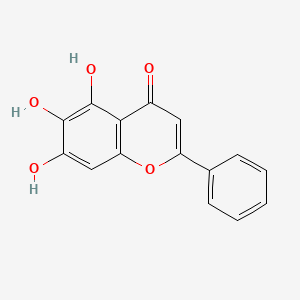 molecular formula C15H10O5 B1667712 Baicalein CAS No. 491-67-8