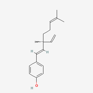 molecular formula C18H24O B1667714 (+)-Bakuchiol CAS No. 10309-37-2