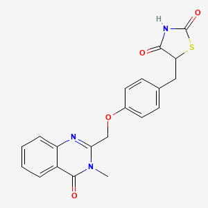 molecular formula C20H17N3O4S B1667715 Balaglitazone CAS No. 199113-98-9