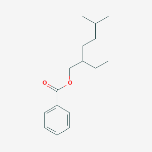 molecular formula C17H26O2 B166772 (2-Ethyl-5-methylhexyl) benzoate CAS No. 131298-44-7