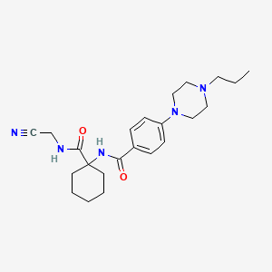 molecular formula C23H33N5O2 B1667721 Balicatib CAS No. 354813-19-7