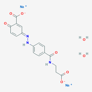 molecular formula C17H17N3Na2O8 B1667724 Balsalazide disodium dihydrate CAS No. 150399-21-6