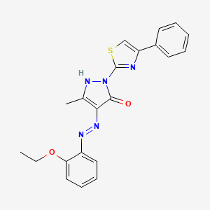 molecular formula C21H19N5O2S B1667728 BAM7 CAS No. 331244-89-4