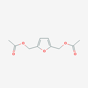 molecular formula C10H12O5 B1667735 2,5-Bis(hydroxymethyl)furan diacetate CAS No. 5076-10-8