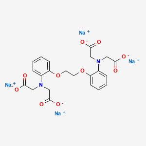 molecular formula C22H20N2Na4O10 B1667741 Sodium 2,2',2'',2'''-(((ethane-1,2-diylbis(oxy))bis(2,1-phenylene))bis(azanetriyl))tetraacetate CAS No. 126824-24-6