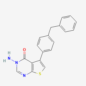 molecular formula C19H15N3OS B1667742 Barbadin CAS No. 356568-70-2