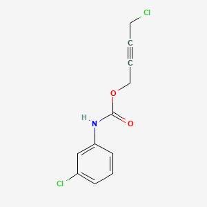 molecular formula C11H9Cl2NO2 B1667743 Barban CAS No. 101-27-9