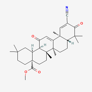 molecular formula C32H43NO4 B1667750 Bardoxolone methyl CAS No. 218600-53-4