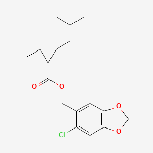 molecular formula C18H21CLO4 B1667754 Barthrin CAS No. 70-43-9