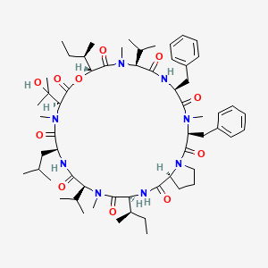 molecular formula C60H92N8O11 B1667757 Basifungin CAS No. 127785-64-2