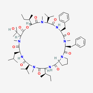 molecular formula C60H92N8O12 B1667757 Aureobasidin A CAS No. 127785-64-2