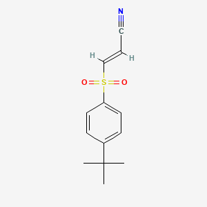 molecular formula C13H15NO2S B1667769 Bay 11-7085 CAS No. 196309-76-9