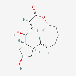 molecular formula C16H24O4 B1667776 Brefeldin A CAS No. 20350-15-6