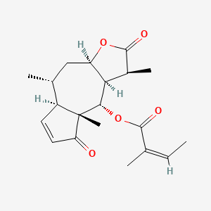 molecular formula C20H26O5 B1667785 Brevilin A CAS No. 16503-32-5
