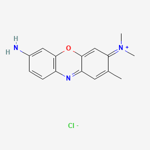 molecular formula C15H16ClN3O B1667794 Modr kresylova CAS No. 63834-21-9