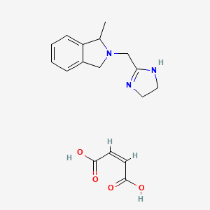 molecular formula C17H21N3O4 B1667805 BRL-44408 maleate CAS No. 681806-46-2
