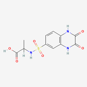 molecular formula C11H11N3O6S B1667843 BCI-137 CAS No. 112170-24-8