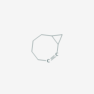 molecular formula C9H12 B1667845 Bicyclo[6.1.0]non-2-yne, cis- CAS No. 76832-30-9