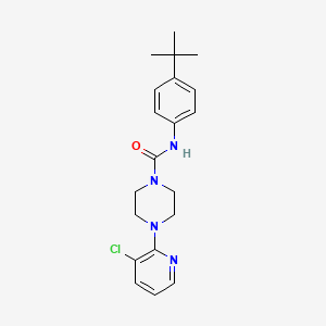 molecular formula C20H25ClN4O B1667846 Bctc CAS No. 393514-24-4