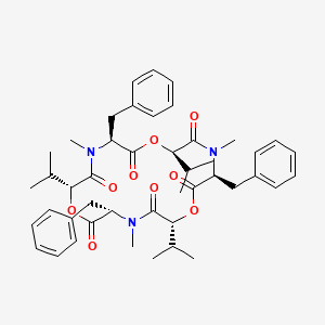 molecular formula C45H57N3O9 B1667859 Beauvericin CAS No. 26048-05-5