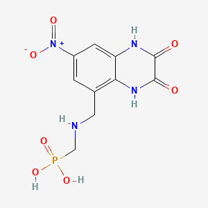 molecular formula C10H11N4O7P B1667860 Becampanel CAS No. 188696-80-2