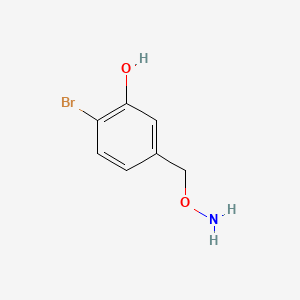 molecular formula C7H8BrNO2 B1667865 Brocresin CAS No. 555-65-7