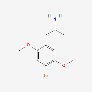 molecular formula C11H16BrNO2 B1667869 Brolamfetamine CAS No. 64638-07-9