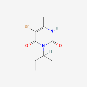 molecular formula C9H13BrN2O2 B1667870 Bromacil CAS No. 314-40-9