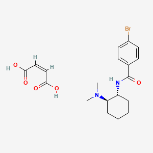 molecular formula C19H25BrN2O5 B1667871 Bromadoline Maleate CAS No. 81447-81-6