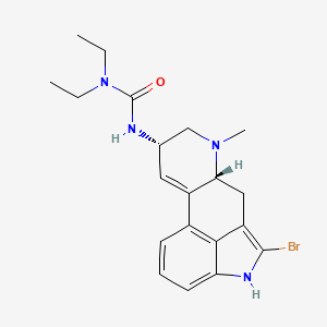 molecular formula C20H25BrN4O B1667873 Bromerguride CAS No. 83455-48-5