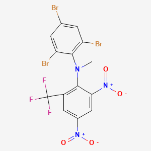 molecular formula C14H7Br3F3N3O4 B1667874 Bromethalin CAS No. 63333-35-7