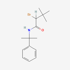 molecular formula C15H22BrNO B1667879 Bromobutide CAS No. 74712-19-9