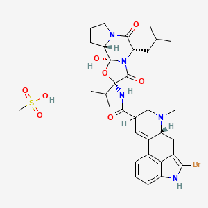 molecular formula C33H44BrN5O8S B1667882 Bromocriptine Mesylate CAS No. 22260-51-1