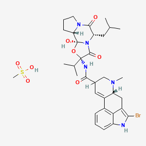molecular formula C33H44BrN5O8S B1667882 Bromocriptine mesylate CAS No. 22260-51-1
