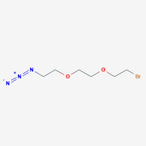 molecular formula C6H12BrN3O2 B1667887 Bromo-PEG2-azide 